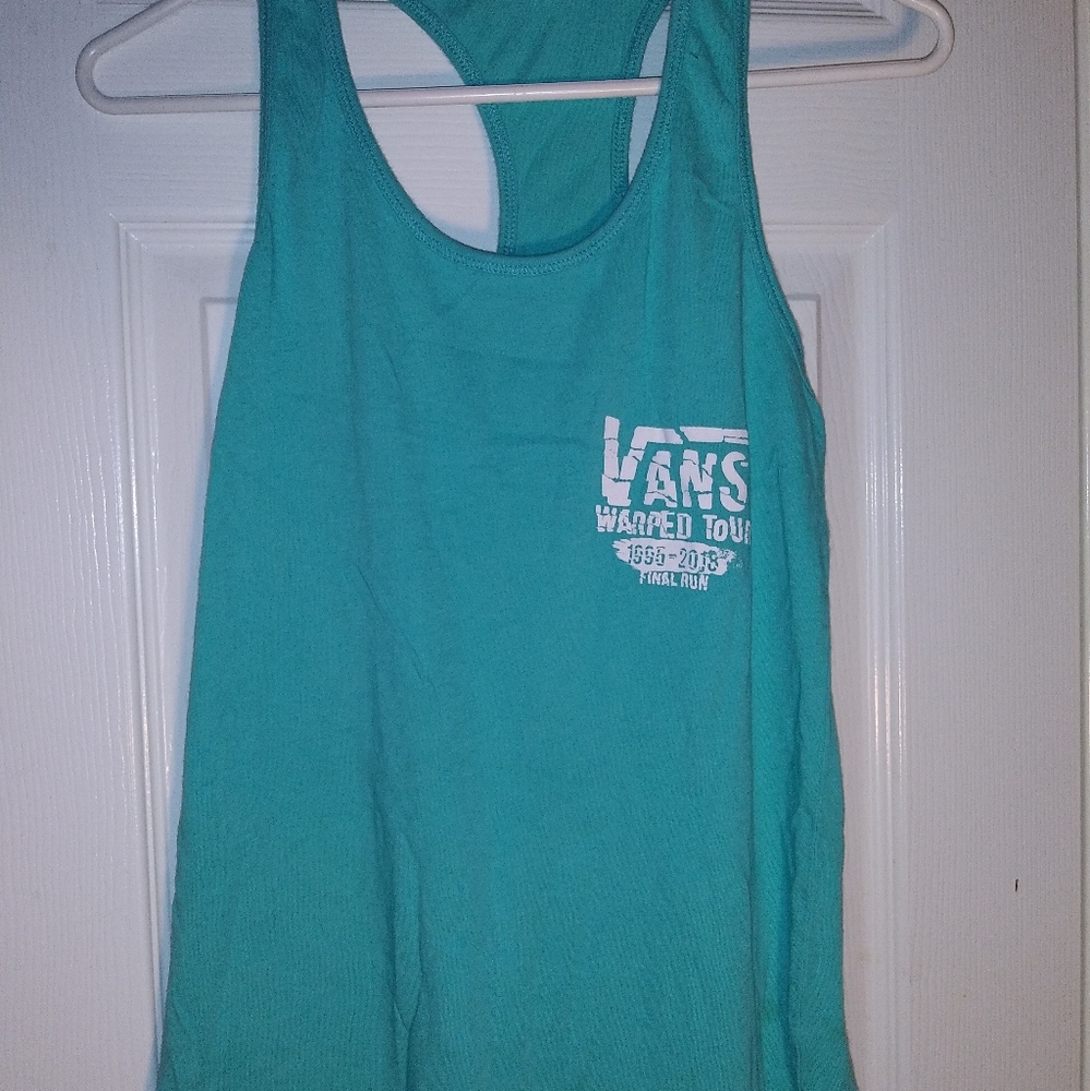 Vans warpped tour tank top